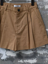 INTO THE EAST 25 Autumn/Winter Grainy Layered Short Casual Pants ITE-E1DGSS027CM20PT-TUO Camel